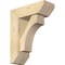 Ekena Millwork Westlake Slat Rough Sawn Bracket w/ Offset Brace, Douglas Fir, 6"W x 16"D x 20"H BKT0604X16X20WTL06RDF - alternate 1